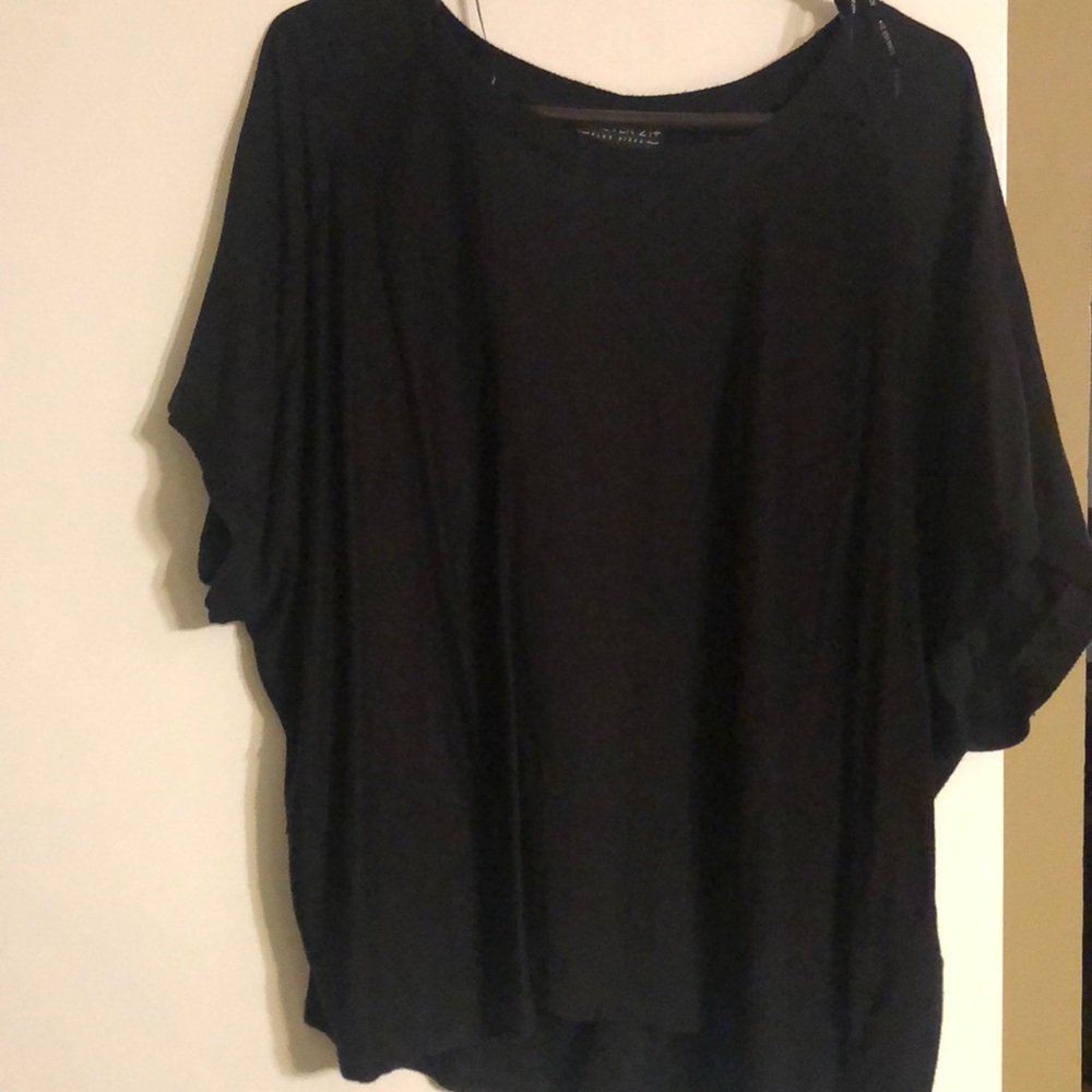 Black oversized shirt